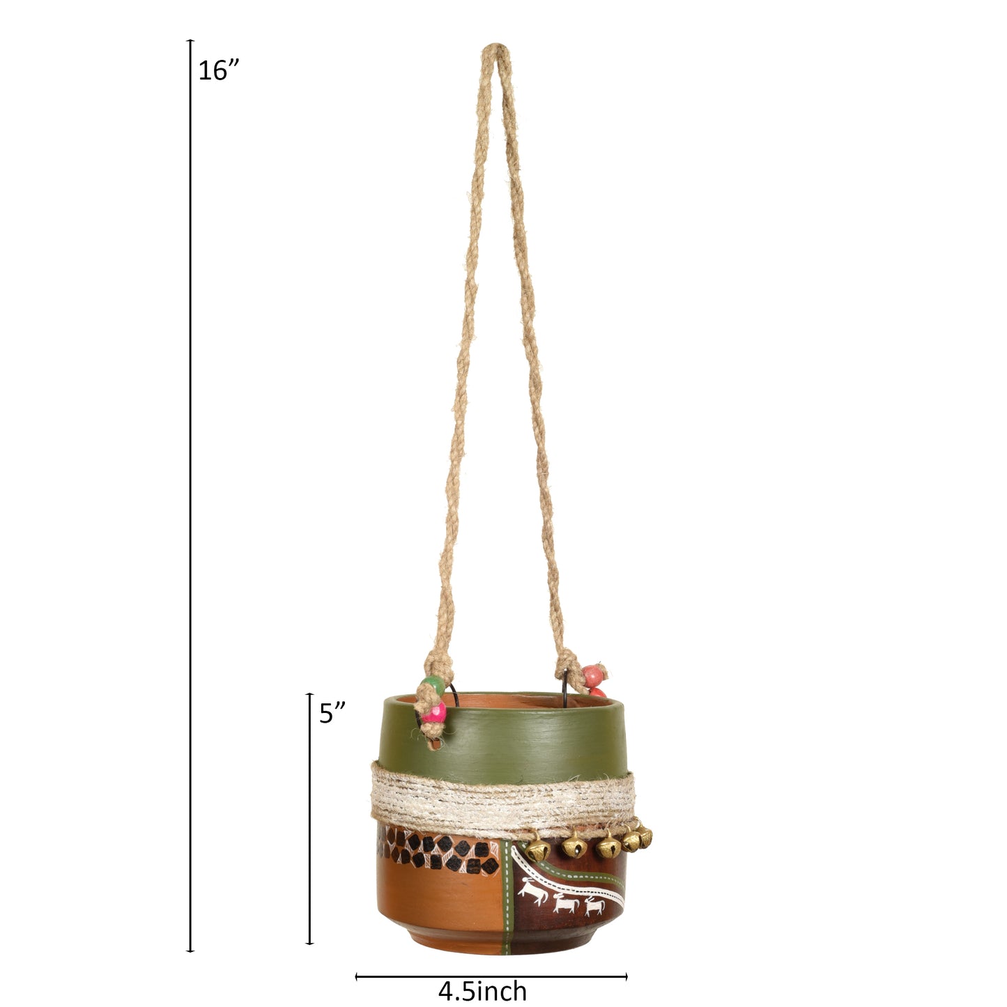 Hanging Earthen Planter
