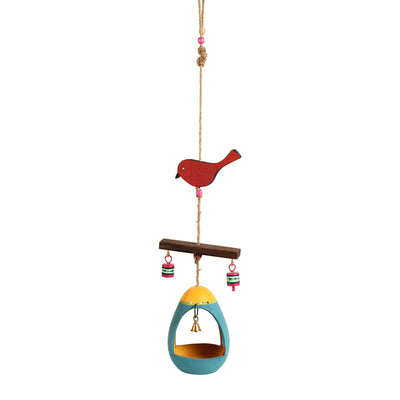 Terracotta Bird Feeder Hanging 
