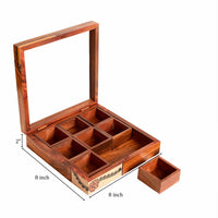 Wooden Masala Box