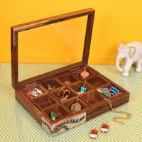 wooden jewellery box