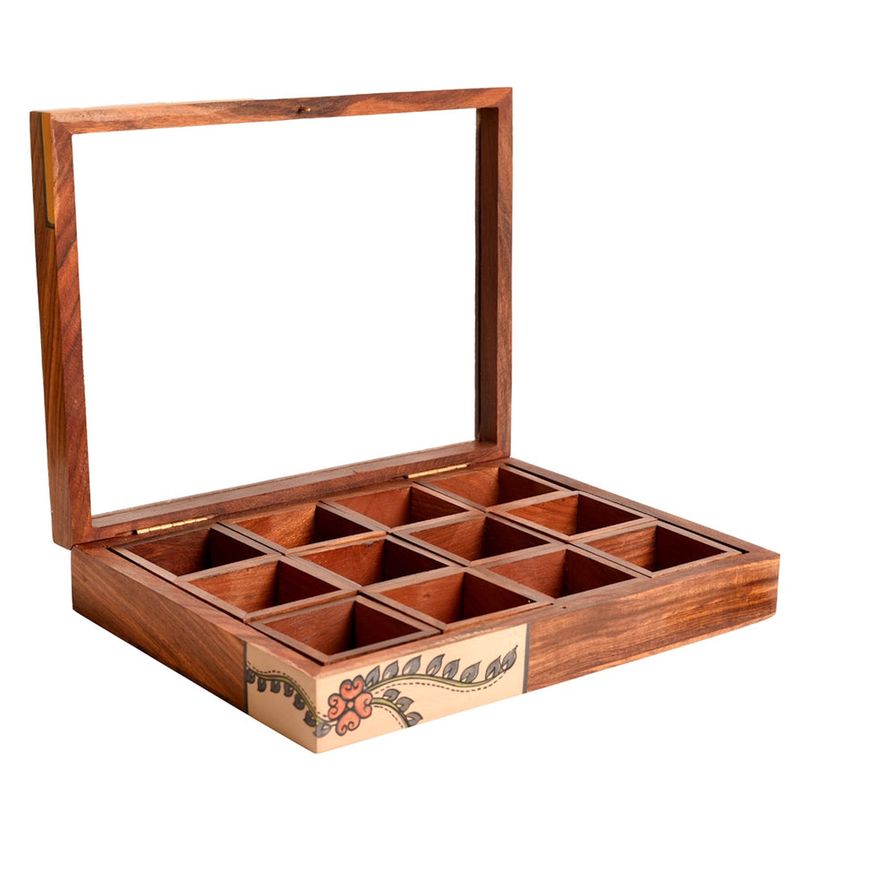 wooden jewellery box