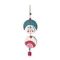 Hello Kitty Wind Chime in Pastel White (14x4)