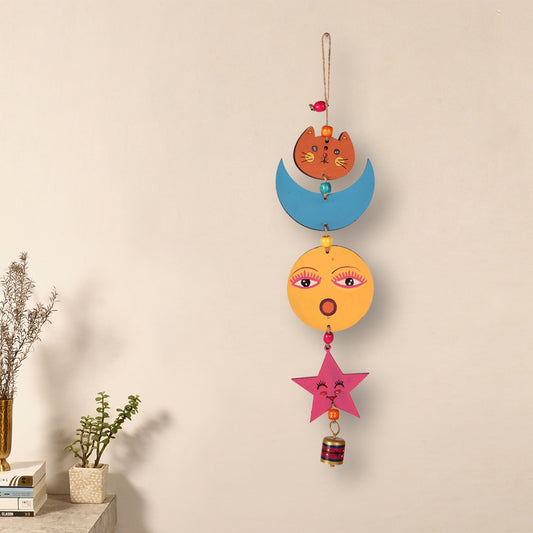 Sunny Kitty Wind Chime (17x4)
