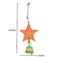 Aakriti Art Creations Wooden & Metal Wind Chimes for Home & Decorations