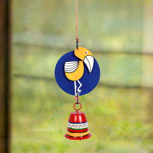 Handcrafted Yellow Duck Wind Chime for Out Door Hanging