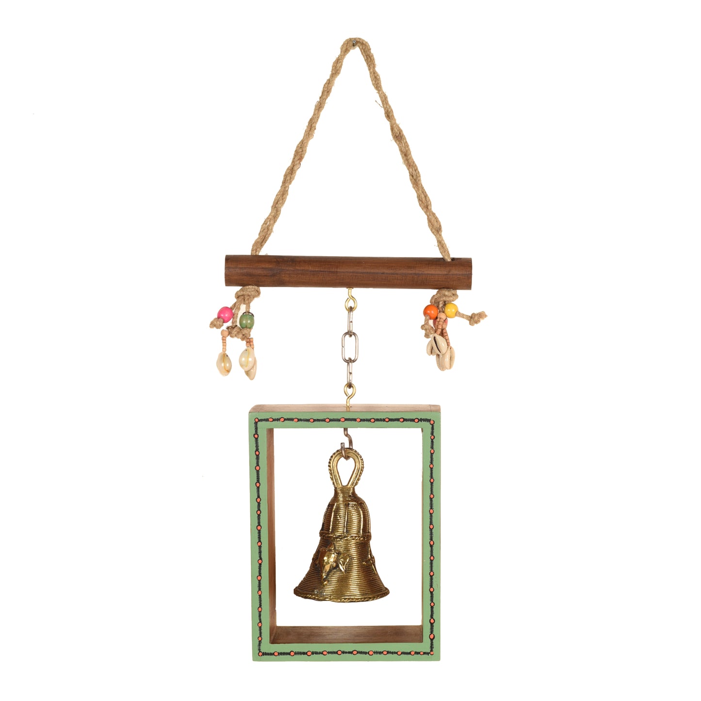 Handrcafted Windchime with Dhokra Bell
