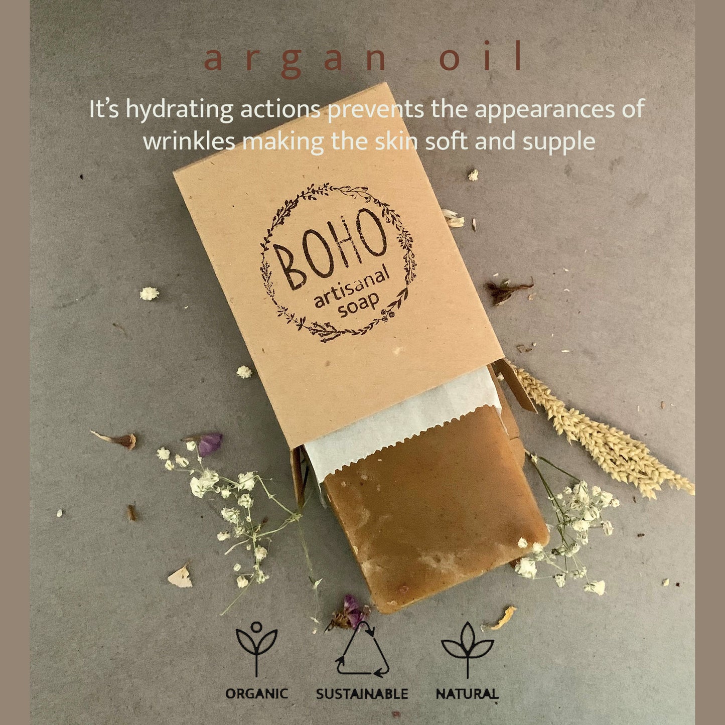 Argan - Handmade Boho Artisanal Soap