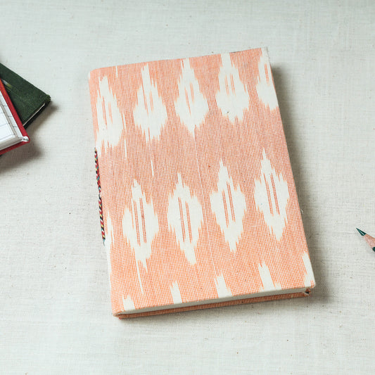 kat Fabric Cover Handmade Paper Notebook (7 x 5 in)