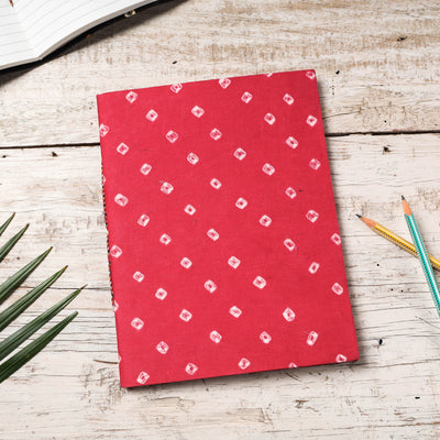 Bandhani Cover Notebook