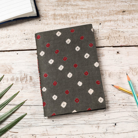  Bandhani Cover Handmade Paper Notebook 