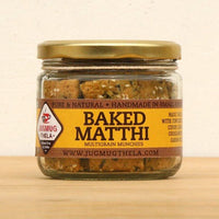 Baked Matthi – Wholewheat Munchies With Real Herbs