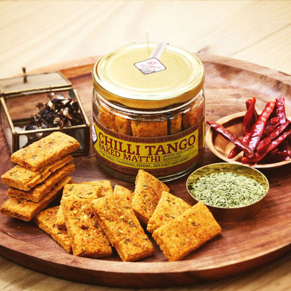 Chilli Tango Baked Matthi - Tangy & Super Spicy