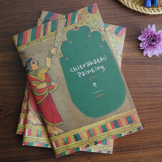 Chitrakathi Handmade Colouring Book Multicoloured (1Pc)