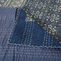 ajrakh double bed cover