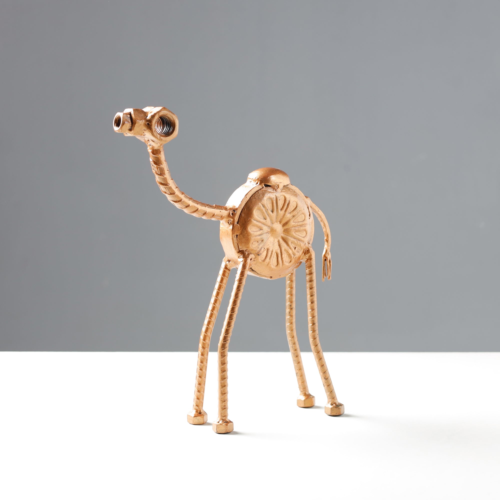 Buy Handmade Recycled Metal Sculpture by Debabrata Ruidas Online at iTokri.com