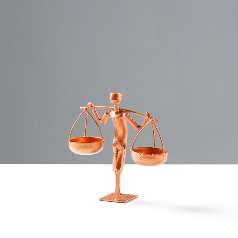  Handmade Recycled Metal Sculpture by Debabrata Ruidas 