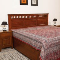 ajrakh double bed cover