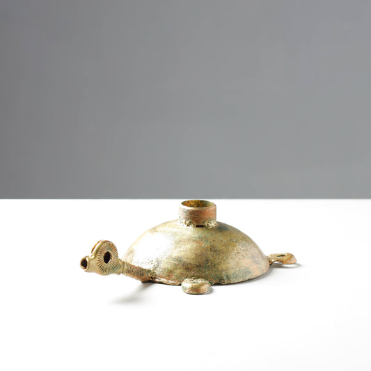 Tortoise - Handmade Recycled Metal Sculpture by Debabrata Ruidas