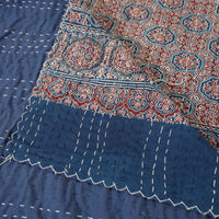 ajrakh double bed cover