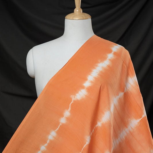 Orange - Shibori Tie-Dye Pure Cotton Fabric