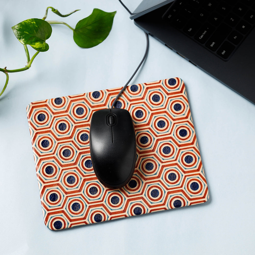 leather mouse pad