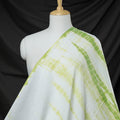 Green - Shibori Tie-Dye Pure Cotton Fabric