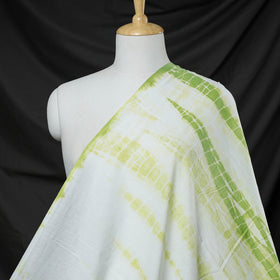 Green - Shibori Tie-Dye Pure Cotton Fabric