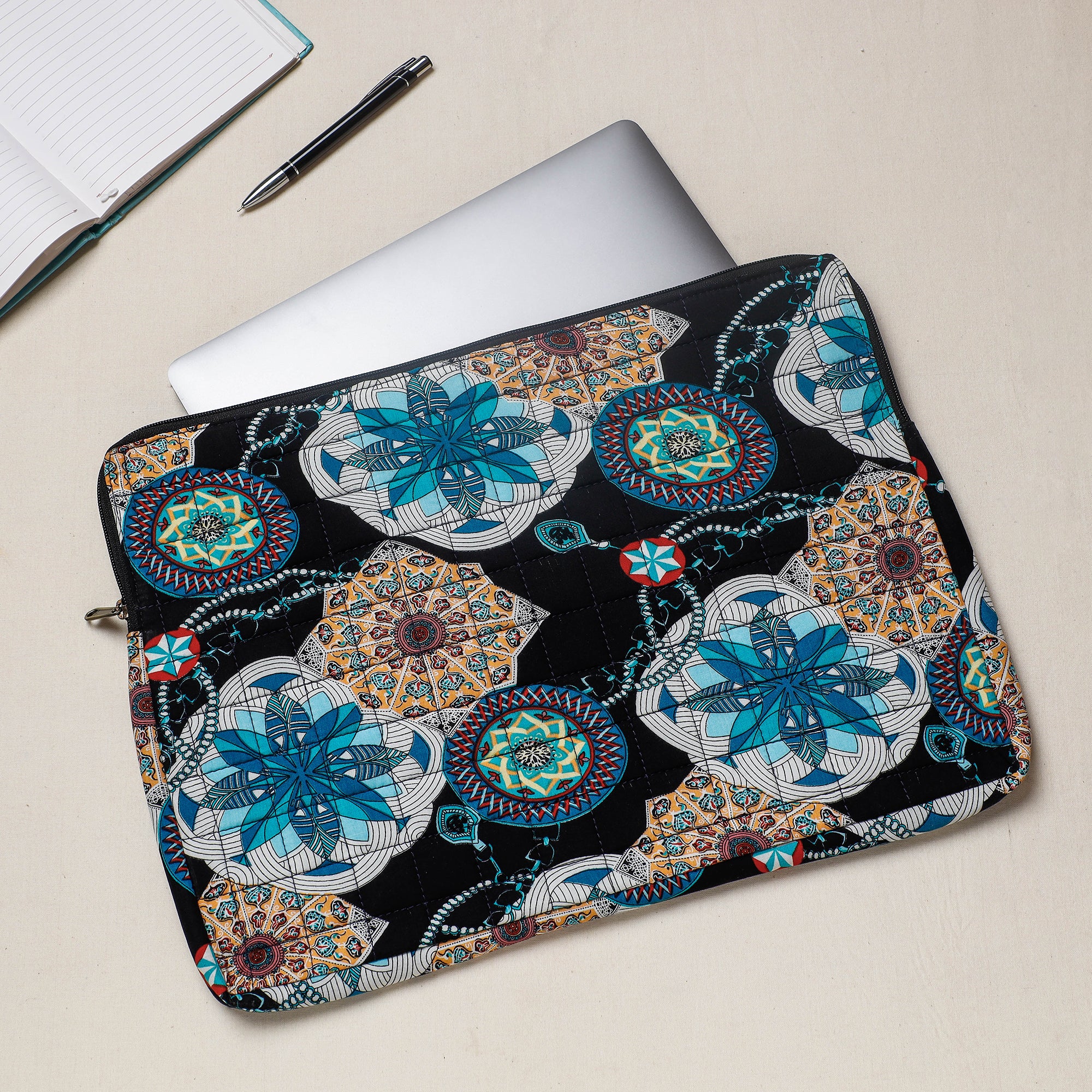  Handcrafted Quilted Laptop Sleeve 