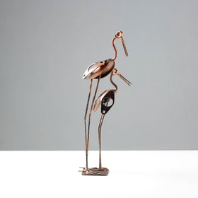  Handmade Recycled Metal Sculpture by Debabrata Ruidas 