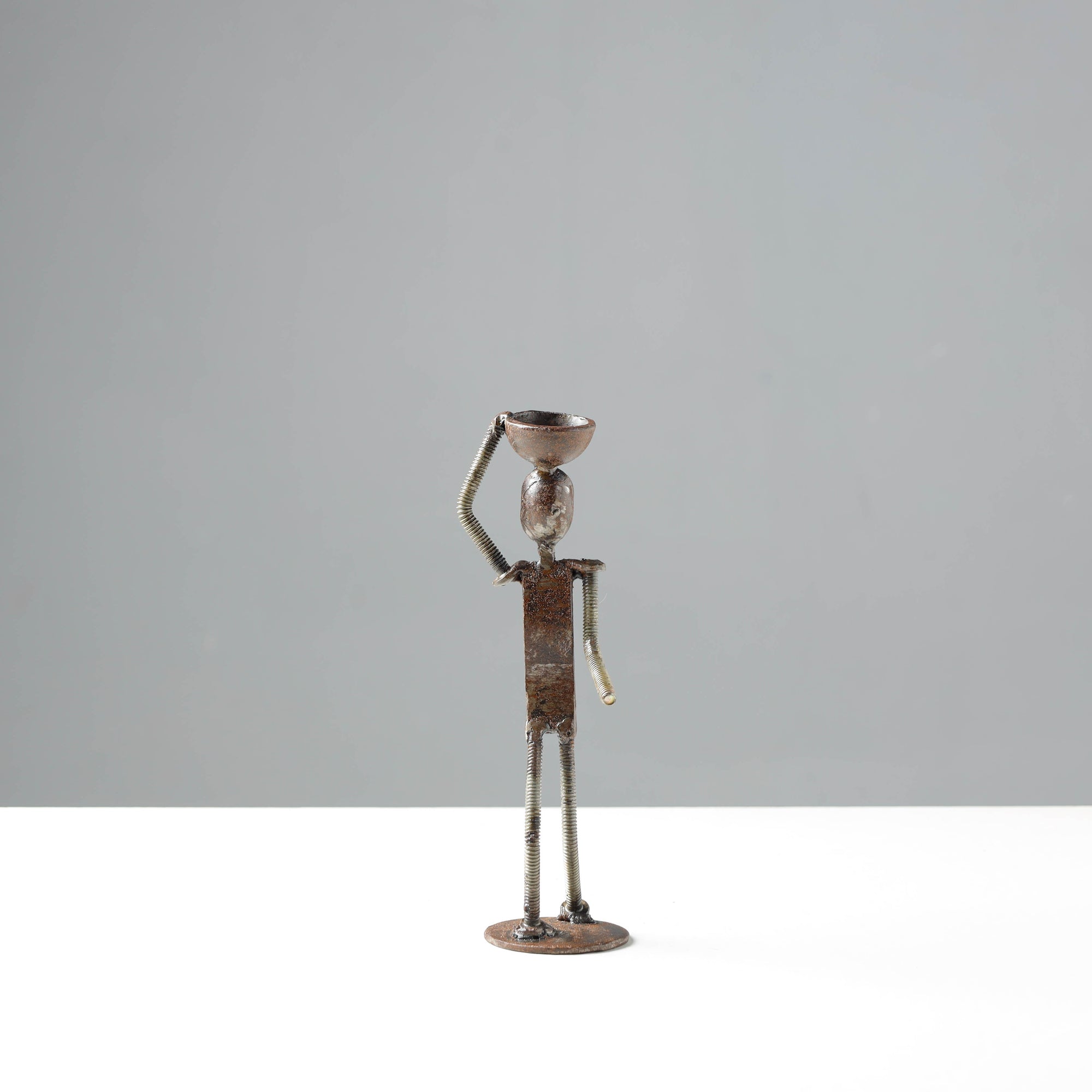  Handmade Recycled Metal Sculpture by Debabrata Ruidas 