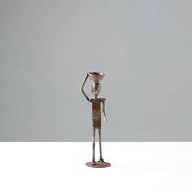  Handmade Recycled Metal Sculpture by Debabrata Ruidas 