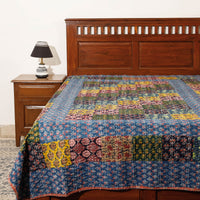 ajrakh single bed cover