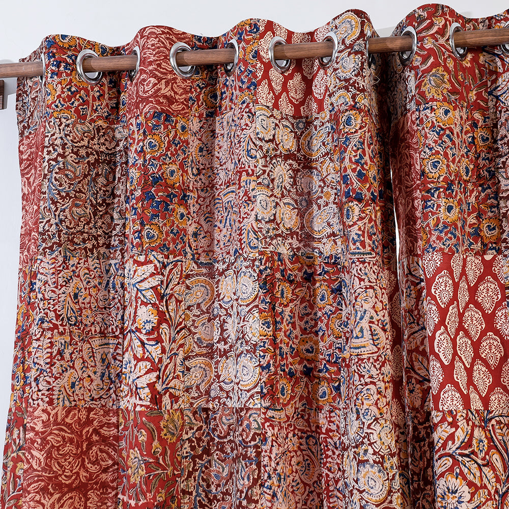 kalamkari patchwork door curtain
