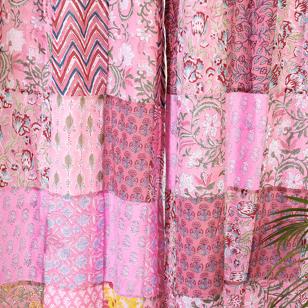 Sanganeri Patchwork Door Curtain