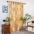  Sanganeri Block Printing Patchwork Cotton Door Curtain (7 x 3 Feet) Online at iTopkri