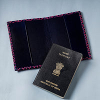 leather passport cover