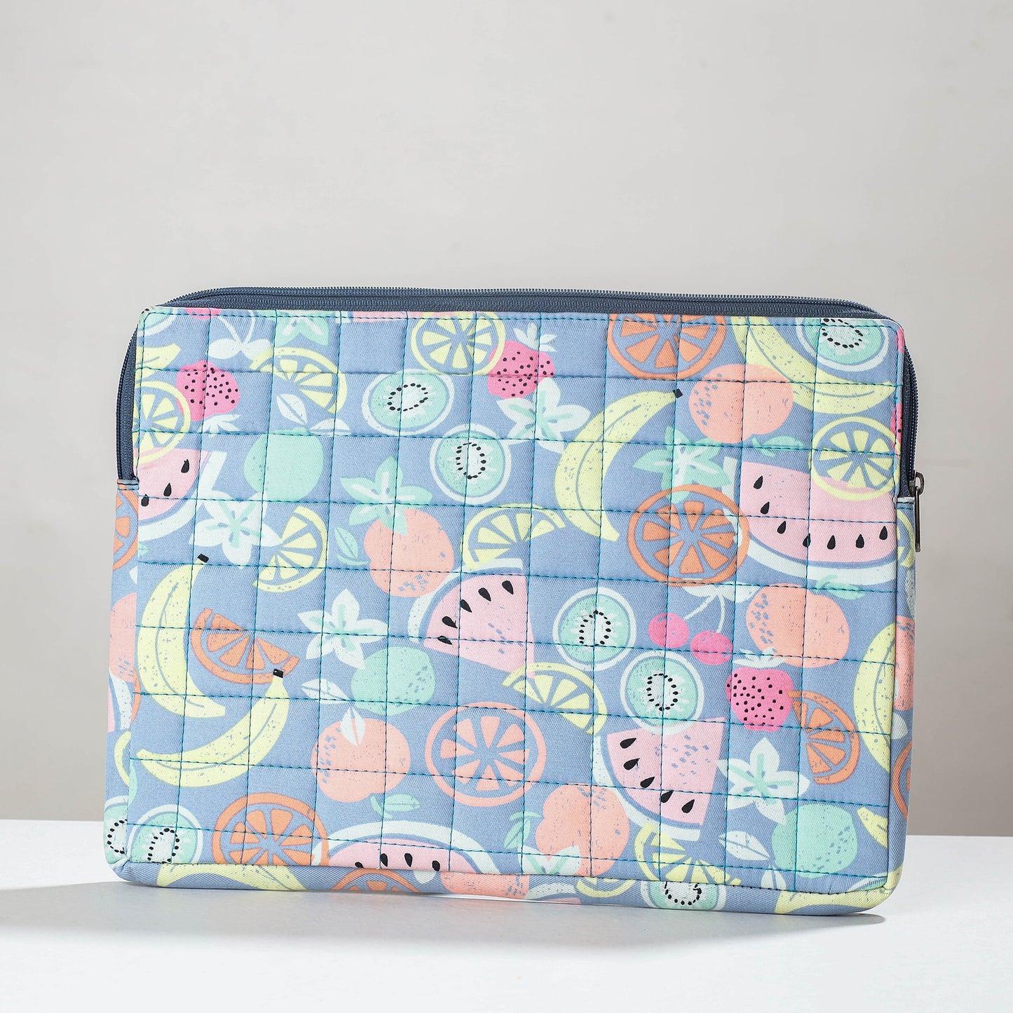 Handcrafted Quilted Laptop Sleeve (11 x 14 in)