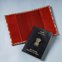 leather passport cover 