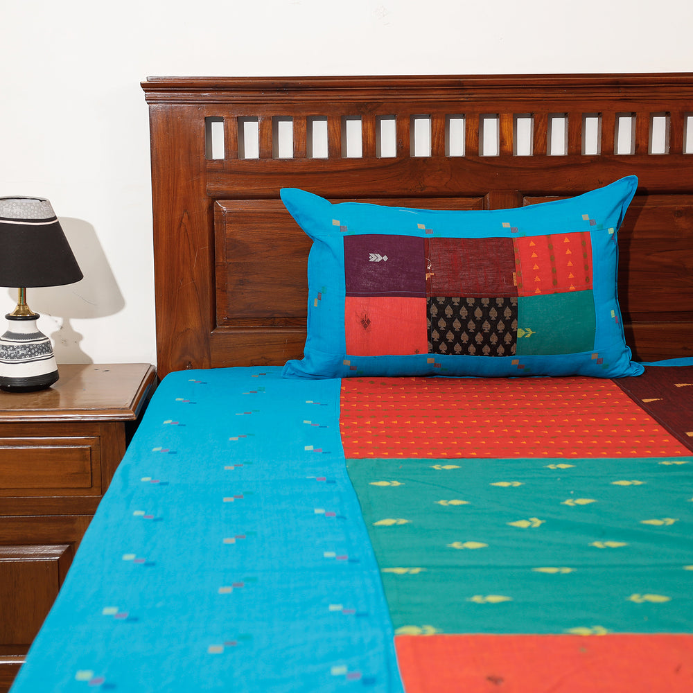 jacquard double bed cover set