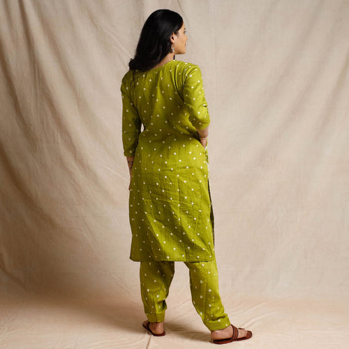 bandhani kurta set