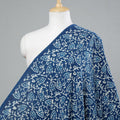 Blue - Indigo Block Printing Natural Dyed Cotton Fabric