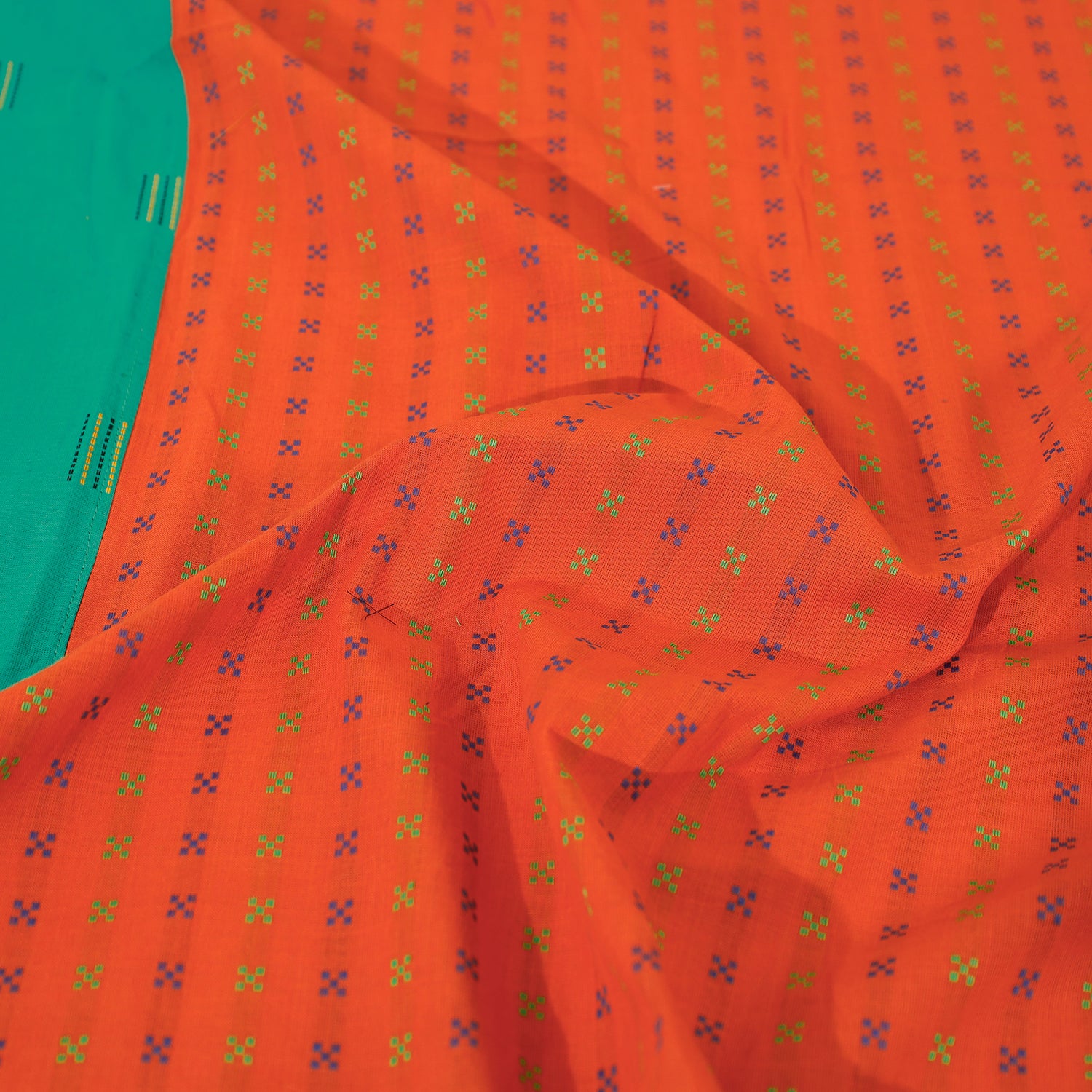  Jacquard Patchwork Cotton Double Bed Cover with Pillow Covers Online at iTokri.com