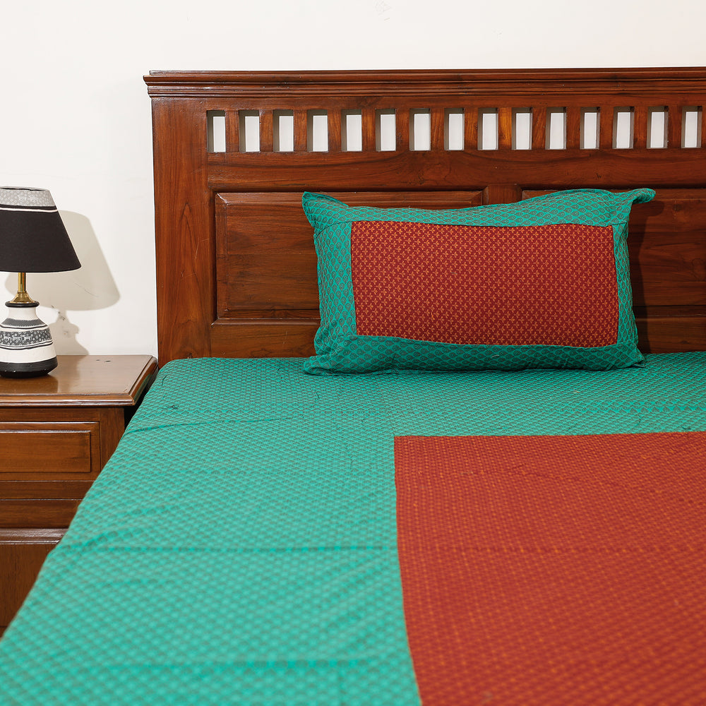 jacquard double bed cover set