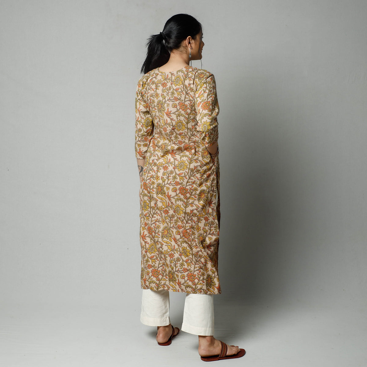 kalamkari printed kurta