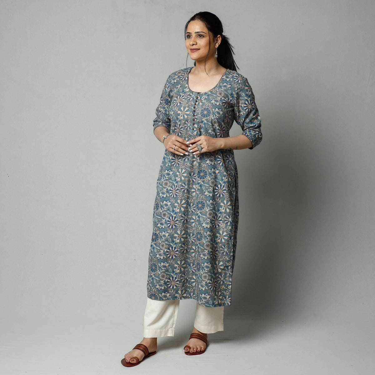 kalamkari printed kurta