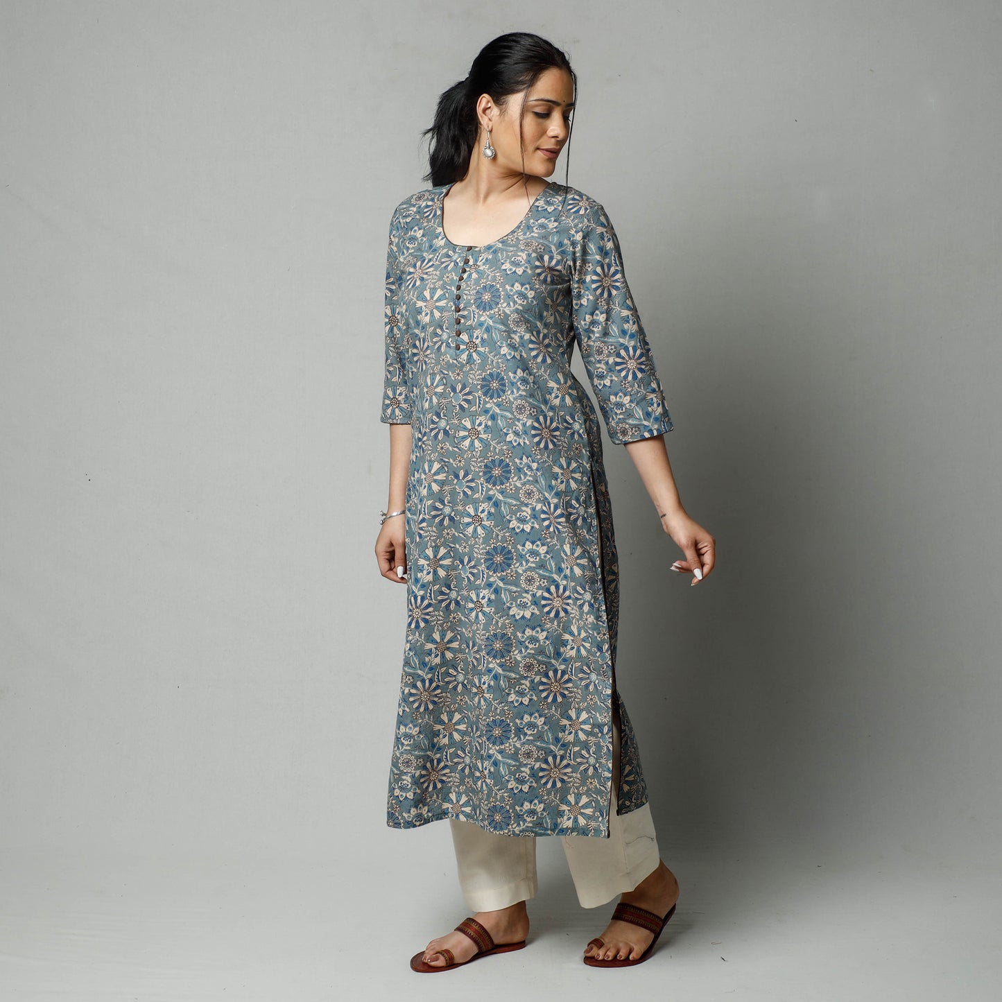 kalamkari printed kurta