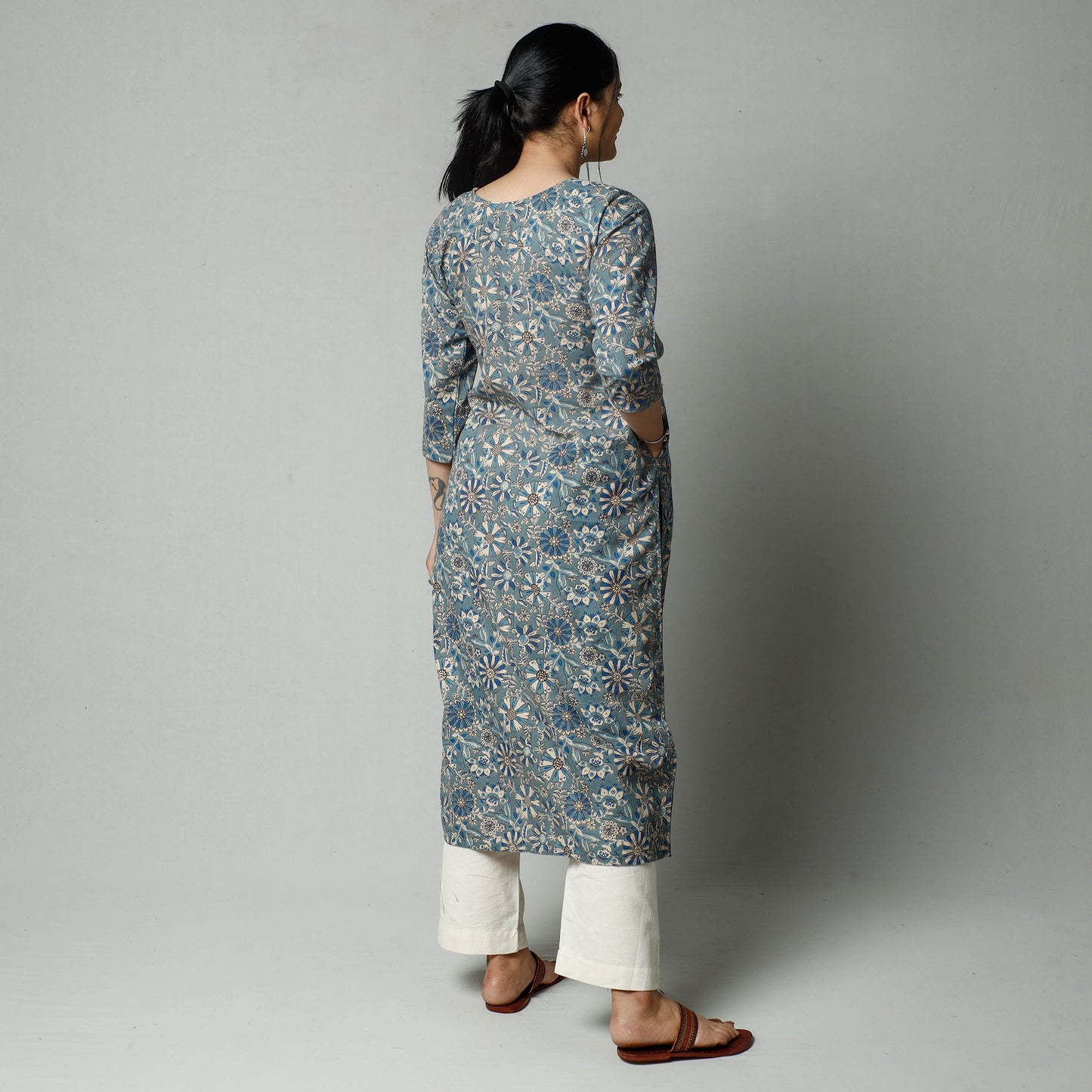 kalamkari printed kurta