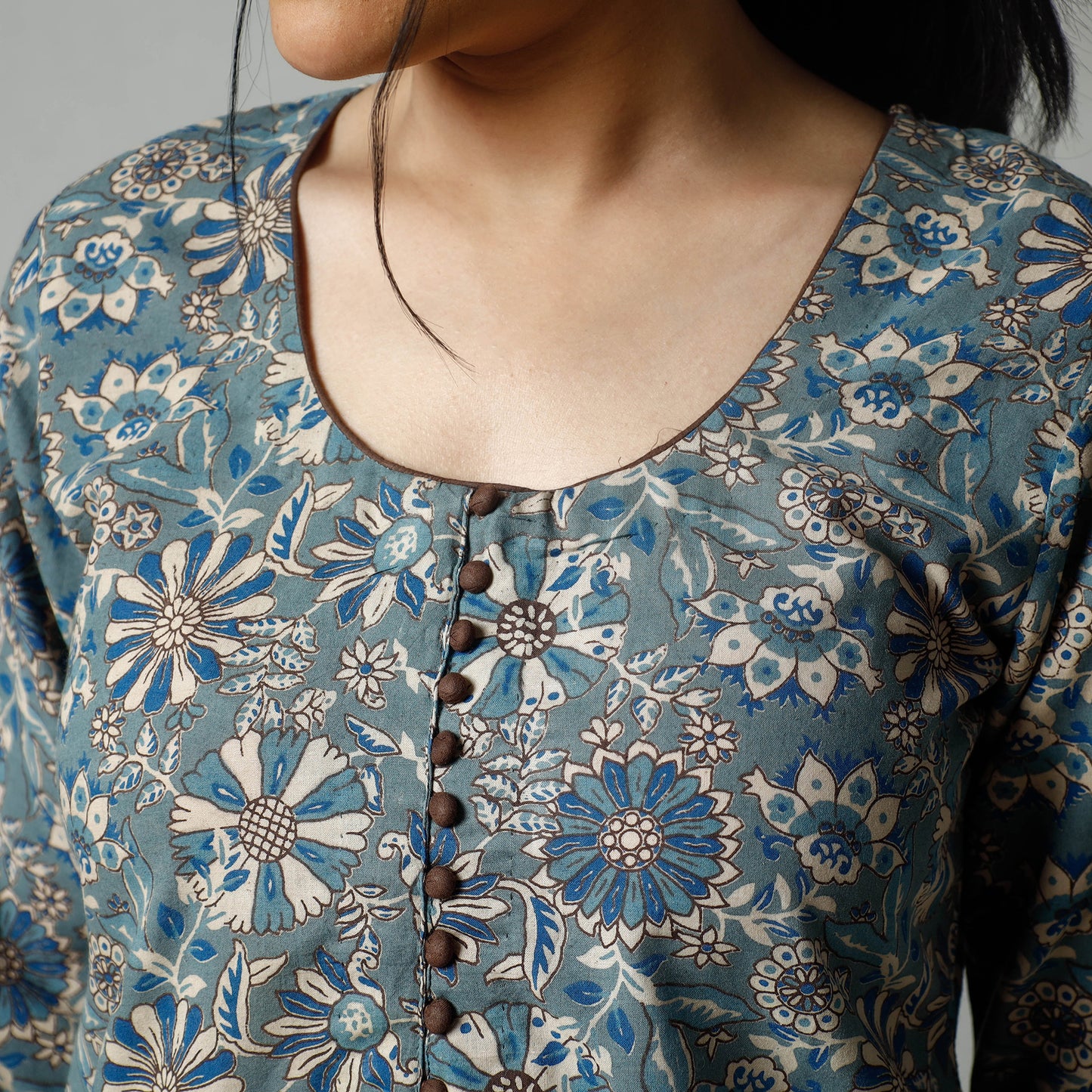 kalamkari printed kurta 