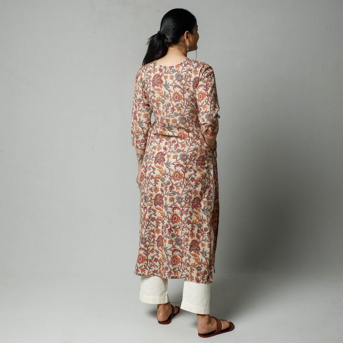 kalamkari printed kurta 