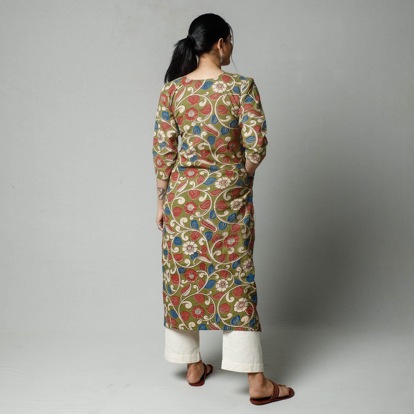 kalamkari printed kurta